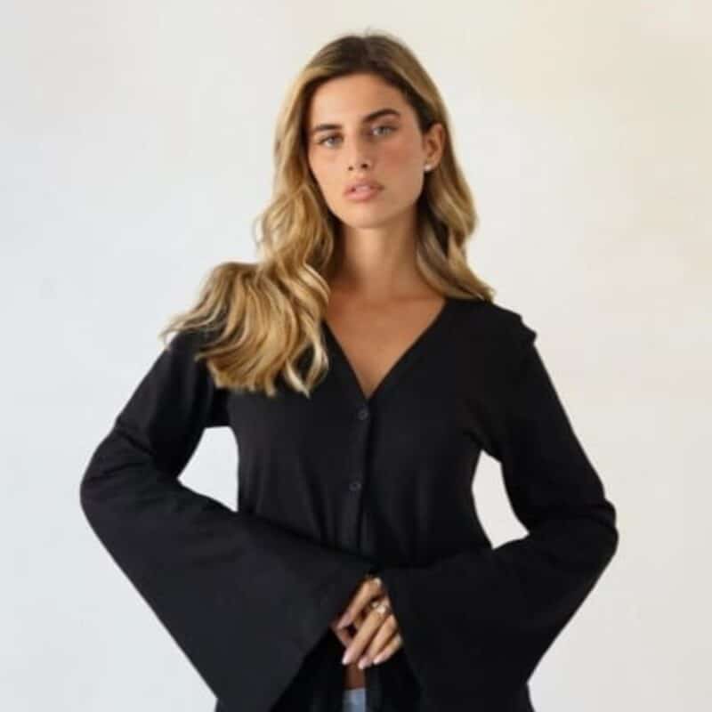Nina Black Shirt