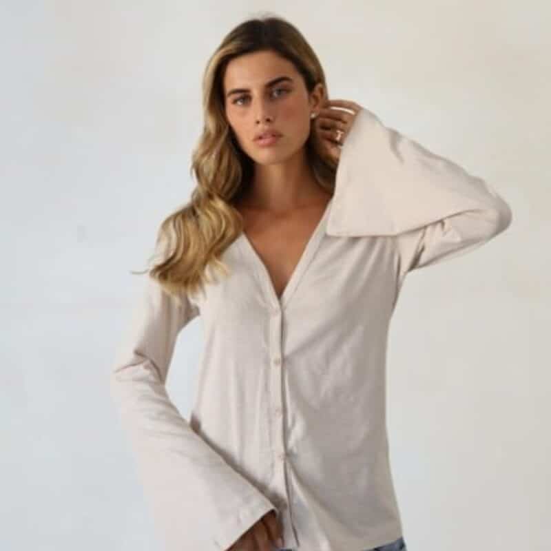 Nina Beige Shirt