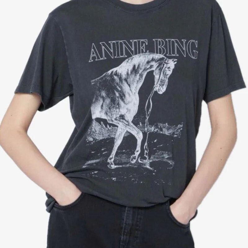 ANINE BING DARK GRAY